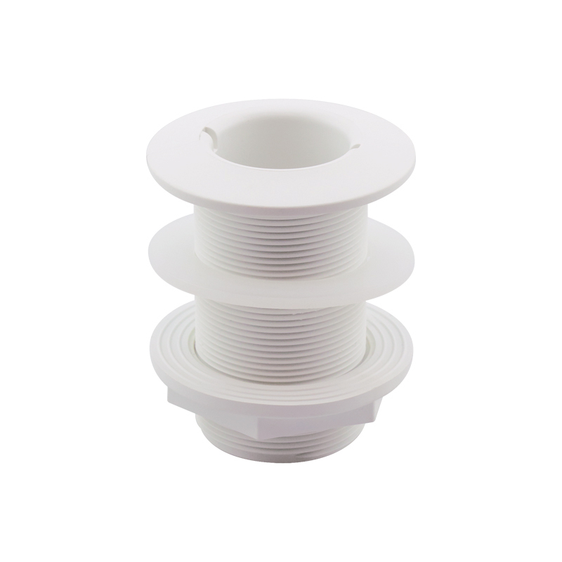 lalizas 198222 Thru-Hull Fitting 2'',w/ Washer, L110mm, White, ISO