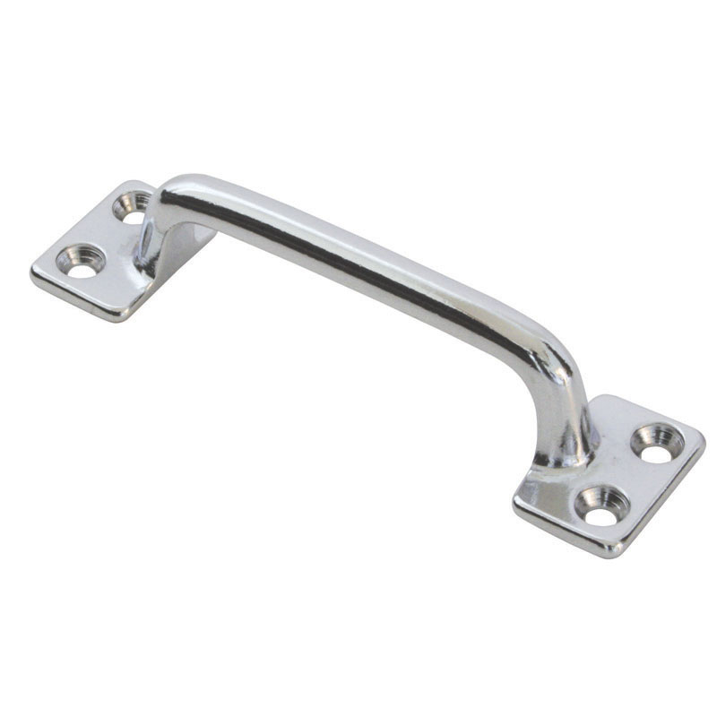 Handle, chrome plated brass