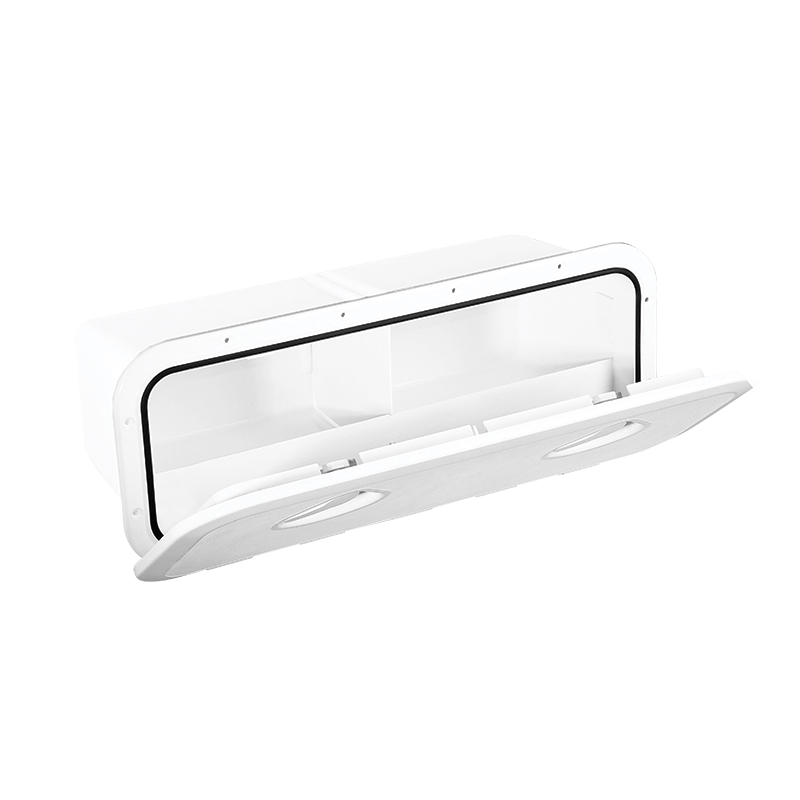 TOP LINE Storage Hatch, White, 243x607mm