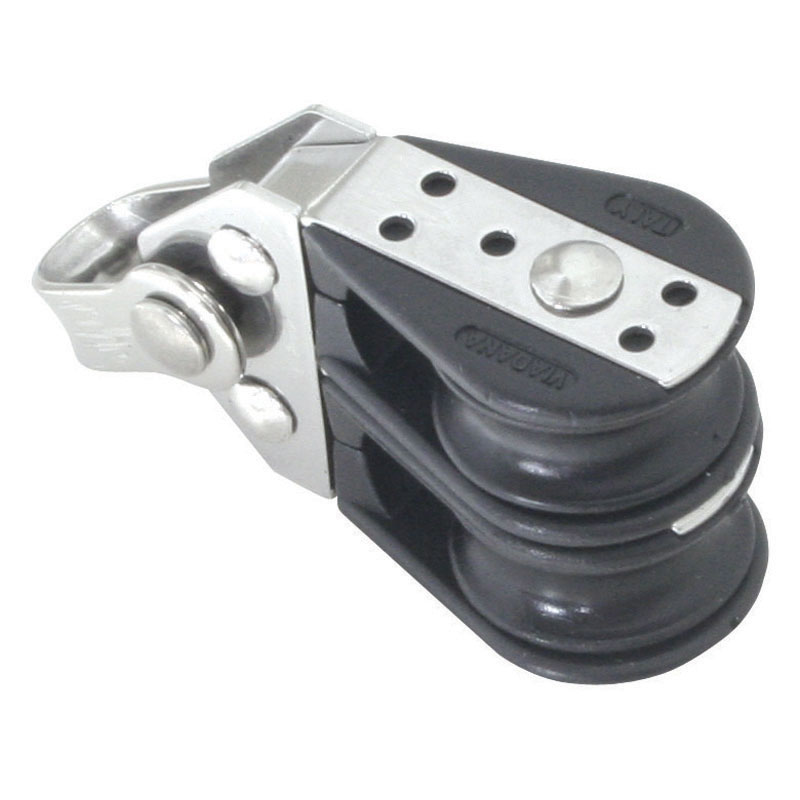 Double Ball Bearing Block, 22Mm Diam. 6Mm