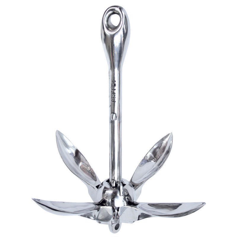 Folding anchor,hot dip galvanized,0.7kg