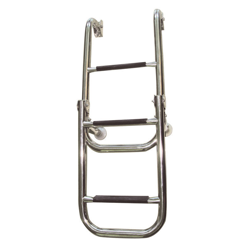 Foldable Ladder, 2+2 steps, Inox 316, 90⁰, L1060xW280mm