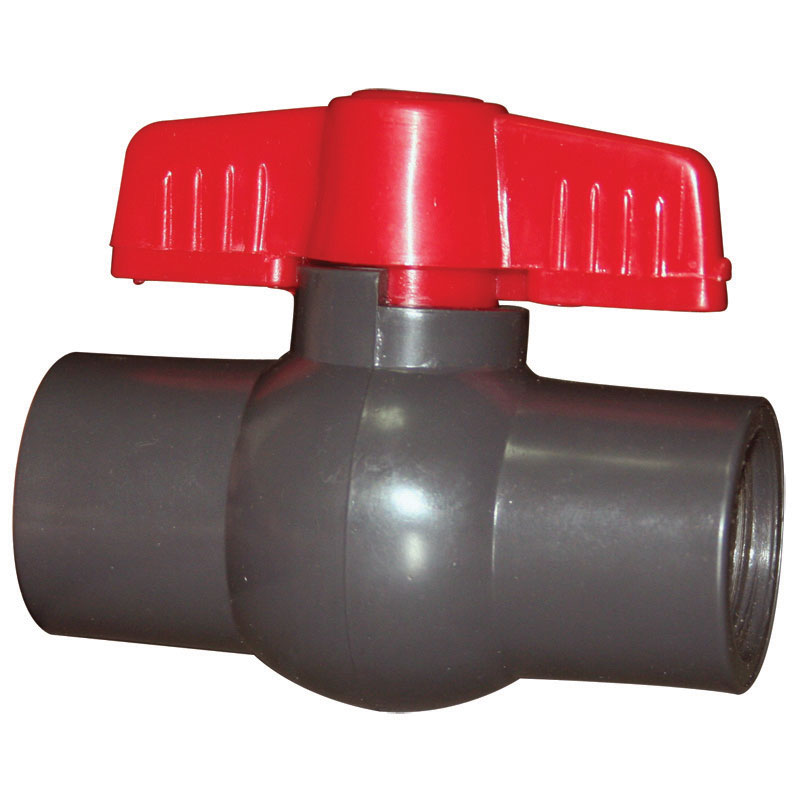 Ball valve 1/2'', PVC