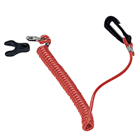 lalizas 28139 Set KillSwitch Key w/Coil Lanyard for Tohatsu Eng.