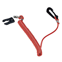 lalizas 28140 Set KillSwitch Key w/Coil Lanyard f/Honda/Omc Eng.