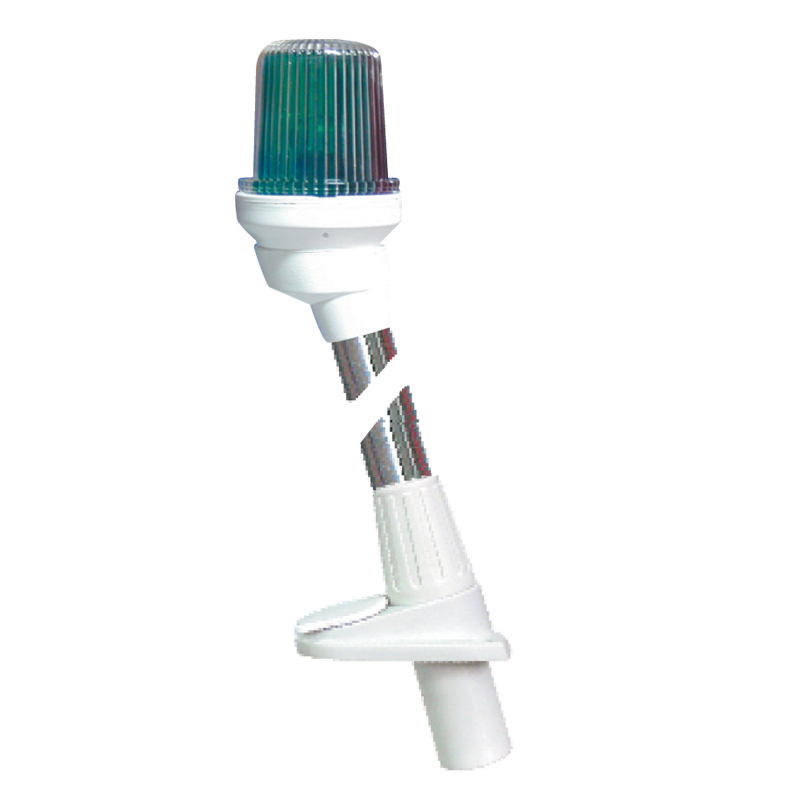lalizas 30324 Pole Light, Tri-colour, Plug in 54cm, with white housing