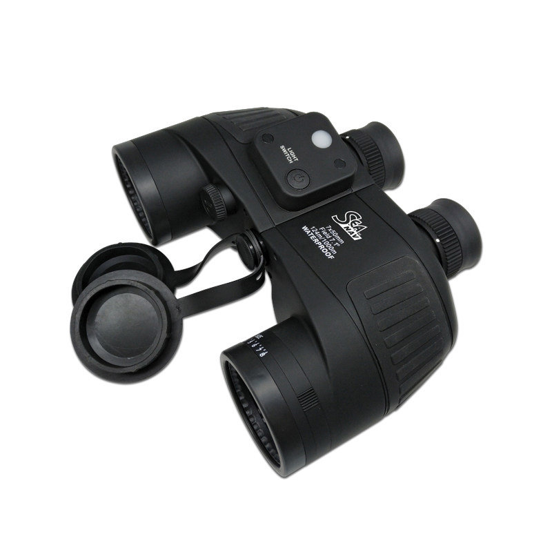 lalizas 31367 SEA NAV Binoculars, Individual Focus, 7x50, w/ Compass, Waterproof, Floating