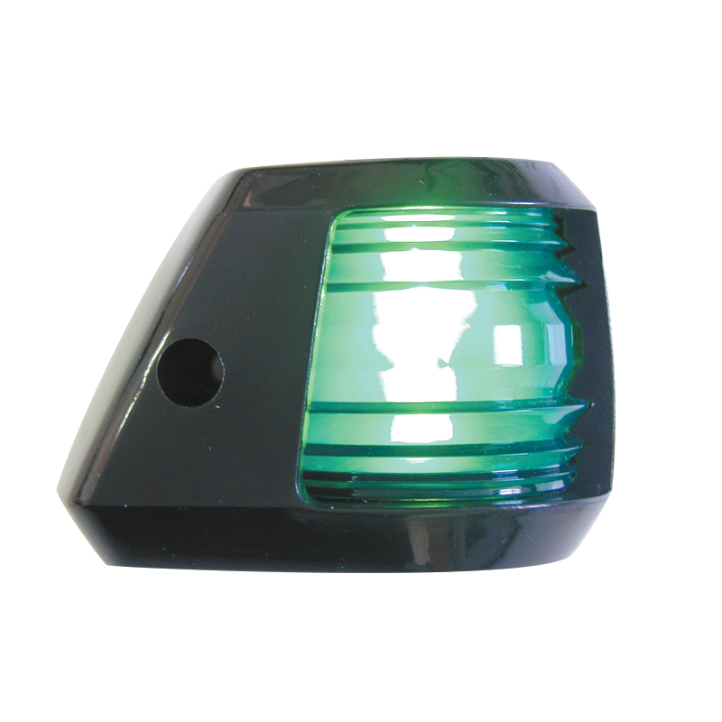 lalizas 30861 FAROS 7 Starboard Light 112,5°, Side mounted, with black housing