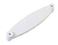 Plastic step for rope ladder