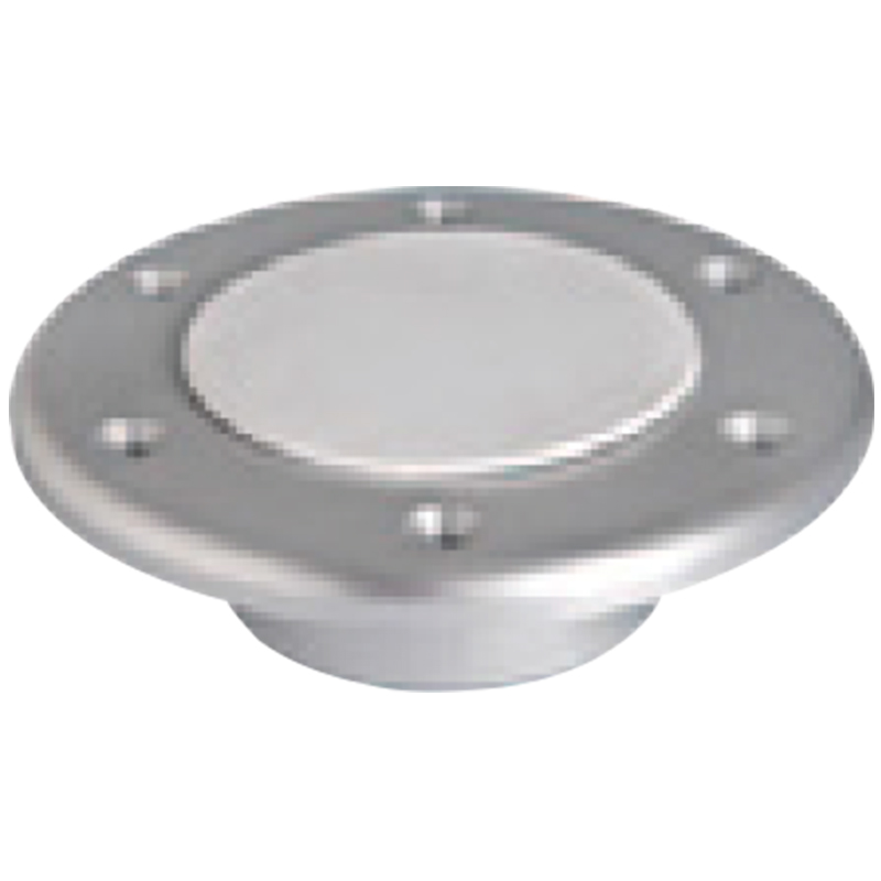 Table Bottom Plate, Flushmount, Alum.Ø150mm-Η.9,5mm