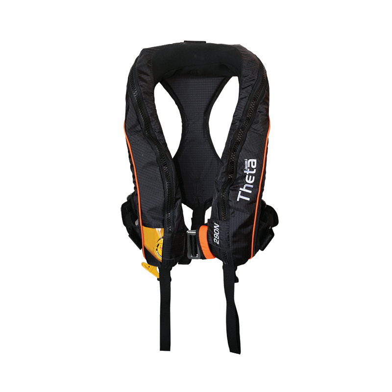 lalizas 72196 Theta Infl.Lifejacket,Auto,290N, LALIZAS JS1,w/Sprayhood, Double Crotch & Harness, ISO, Adult