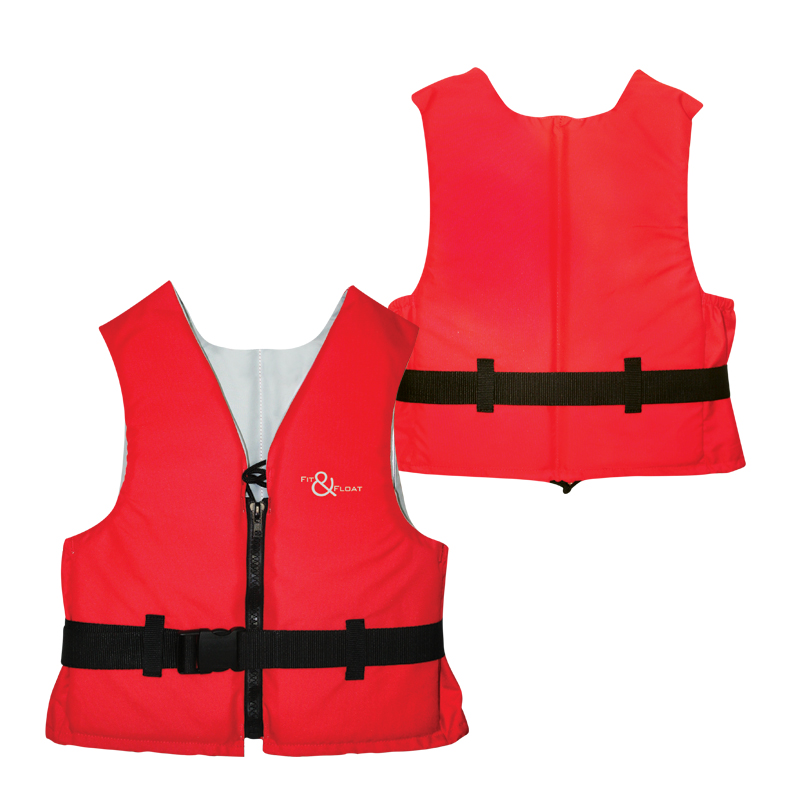 Fit & Float Buoyancy Aid, 50N, ISO, Child, 30-50kg, Red