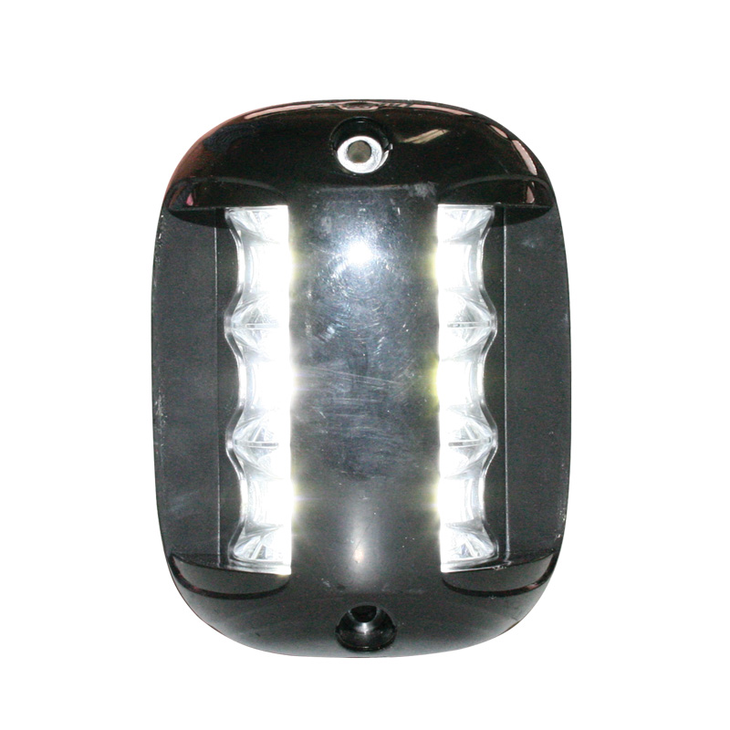 FOS LED 20 Masthead Light 225°, with black housing