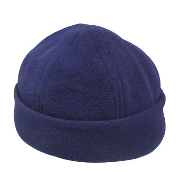 lalizas 40560 Fleece beret with adjustable strap - navy