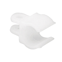 lalizas 43105 Mounting Clip 10mm for Bim. Top, Ø25mm Tube, White