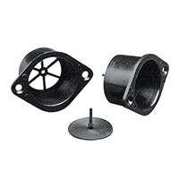 lalizas 43500 Drain plug w/Non-Ret.Valve f/Infl. Boat,Ø35mm, Black