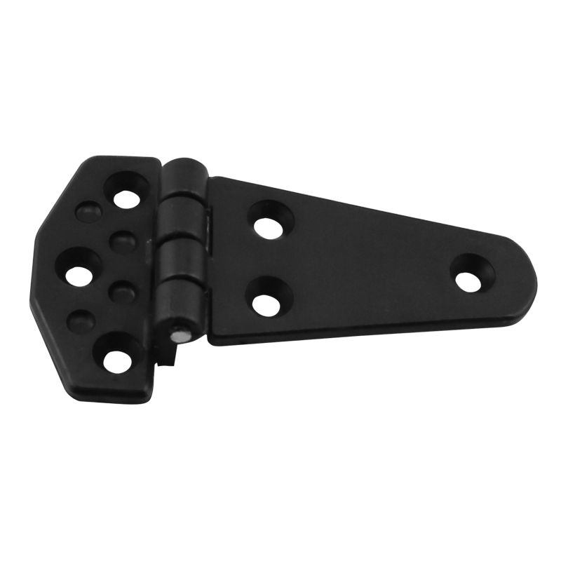 lalizas 43662 Hinge Polyamide, Offset, 104x60x4.5mm, Black