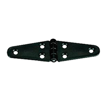 lalizas 43673 Hinge Polyamide, Double Oval, 145x40x4.5mm, White