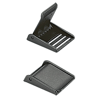 lalizas 43858 Buckle for 50mm Webbing, w/ Notches, Plastic,Black