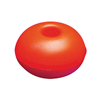 lalizas 43952 Surface Float w/Hole, Round, Ø45mm, Orange
