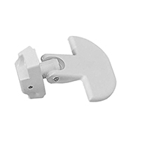 lalizas 44197 Handle for 90°-180° Inspection Hatches, White