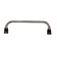 lalizas 44213 Footrest Ø22mm, Stainless Steel, 440x120mm