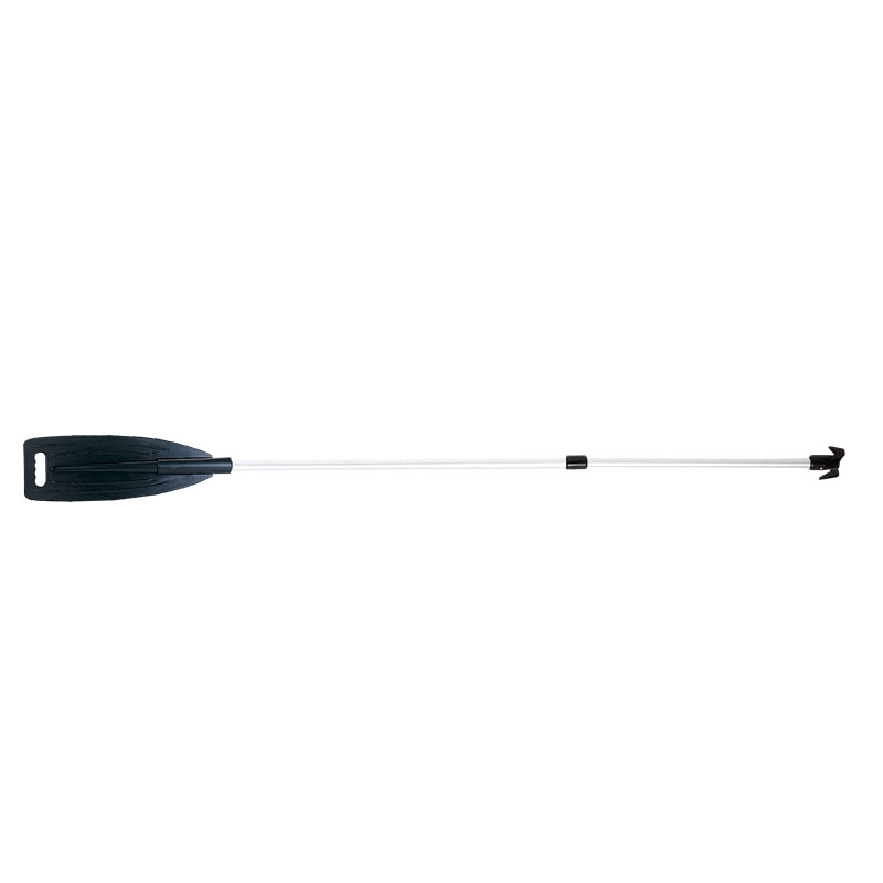 lalizas 44348 Paddle Telesc. w/Double Hook, Ø30mm L143-195cm,Black
