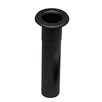 lalizas 44490 Rod Holder, Plastic, Vertical, Ø40mm, H.235mm,Black