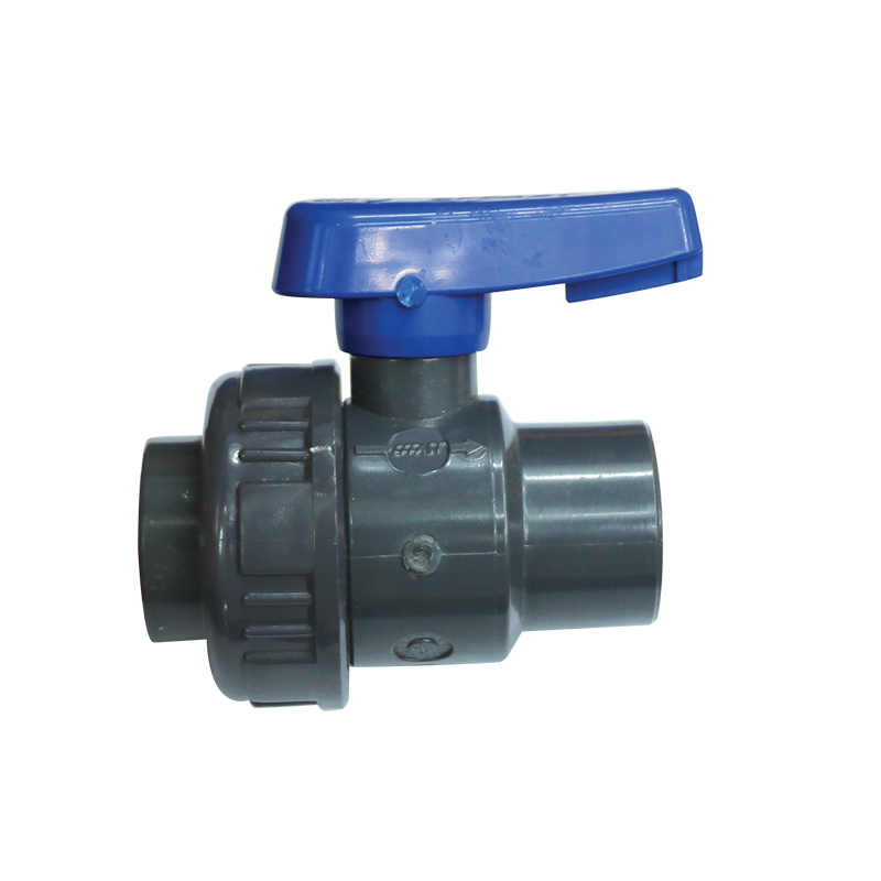 lalizas 44669 Ball Valve 1/2'', Single Union BSPT, Plastic, Grey