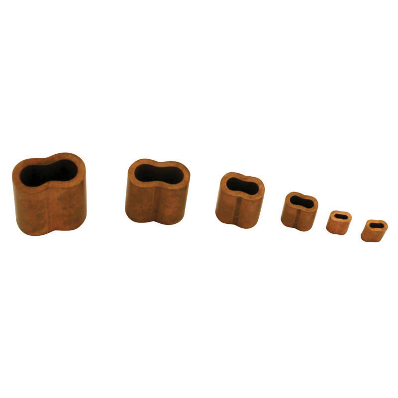 Copper sleeves 2,1mm