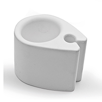 lalizas 470089 OCEAN CAN HOLDER clip-on, White