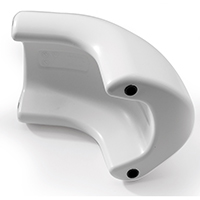 lalizas 472463 OCEAN Solid Fender PVM2, White