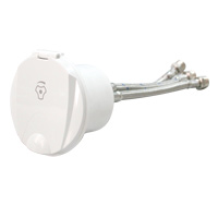 lalizas 47676 Case w/Mixer Tap (3-Hose Conn.) w/Lid White