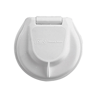 lalizas 49672 Spare Flap for Thru-hull System, White