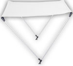lalizas 50433 Canopies ''Basic'' 235x162x113cm, white