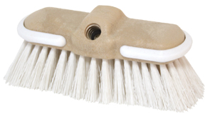 lalizas 50905 Boat scrub brush 'Flow Thru', H: 5cm - white
