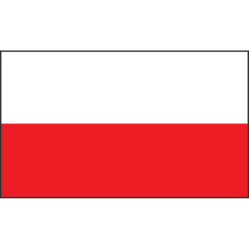 Polish Flag 20 x 30cm