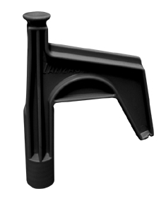 lalizas 57343 Hook with Thread, Black, Ø22mm