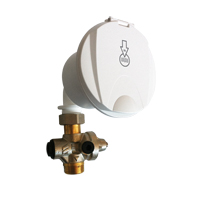 lalizas 58131 Case Fr,Water. Inlet,1,5-5 BAR, Elbow Conn. White