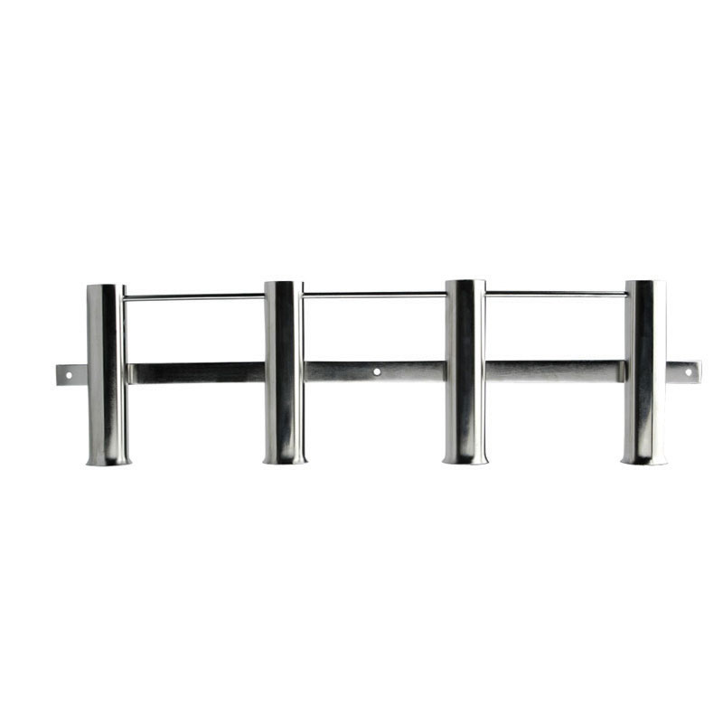 Four Fishing-Rods Holder (Flush mount), Inox 316, ø42mm, L725mm, H197mm