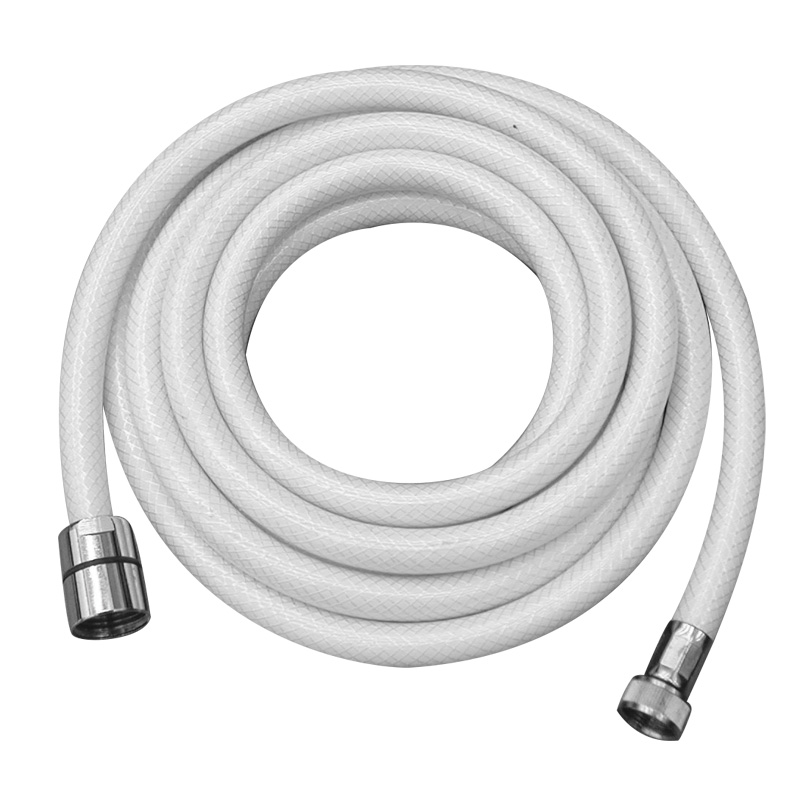 Shower Hose Braid, 5m, 1/2''-3/8'' threads, White