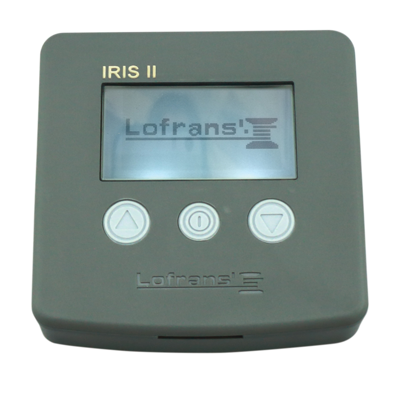 lalizas 600017 PANEL CHAINCOUNTER IRIS II, GREY