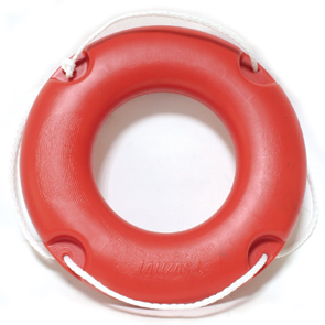 lalizas 63219 Lifebuoy Ring, No 45 with rope