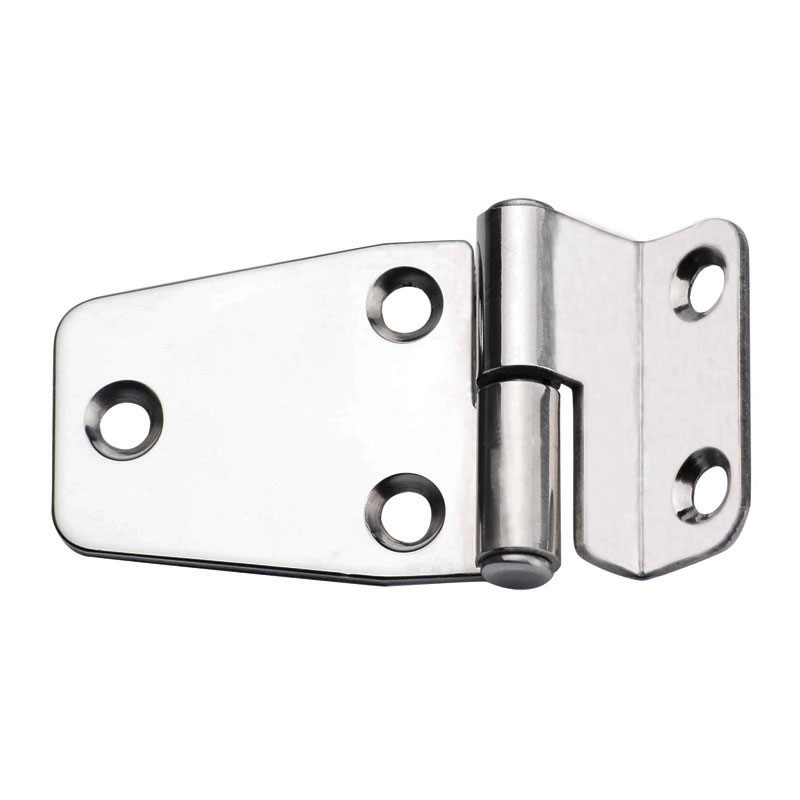 Hinge, Right w/angle, Inox 316, L66mm, W40mm, Thickness 2mm