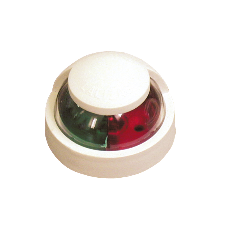 lalizas 30076 POWER 7 Bi-colour Light, Deck mounted, with white housing