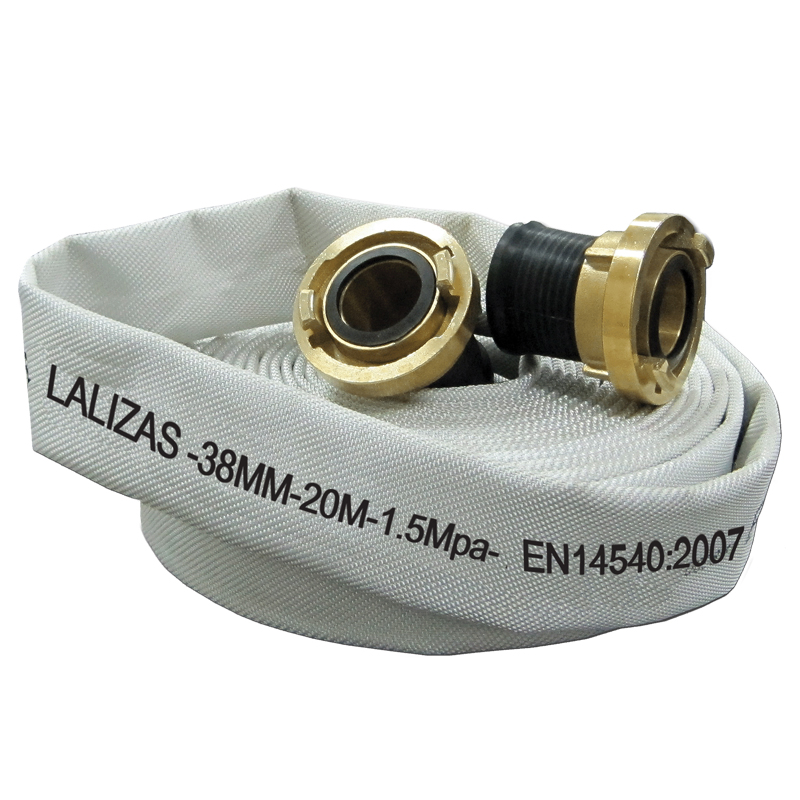 LALIZAS Fire Hose 1,5'', EPDM Lining, Storz 38 Brass, 15m