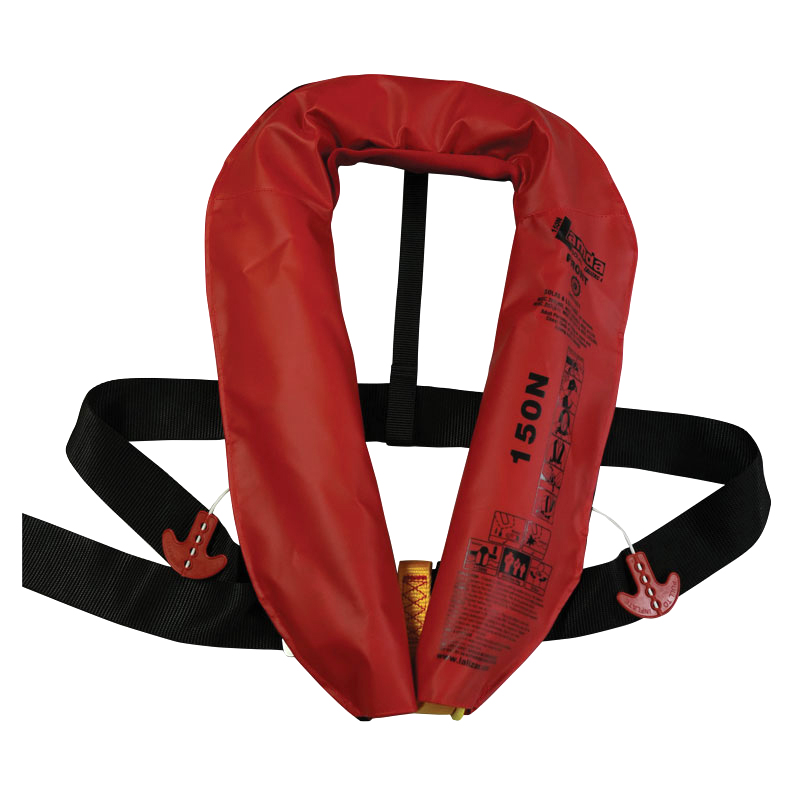 lalizas 71107 LALIZAS Inflatable Lifejacket Lamda, Auto, 150N, SOLAS/MED