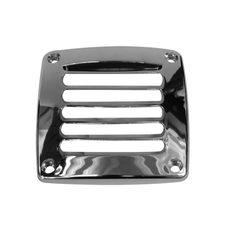 lalizas 70238 EVO Ventilation Shaft Grilles Cover, 92,5x92,5x16mm, Chrome