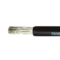 lalizas 70351 Marine Cable, Single core, Tinned, 1x1,5mm2, black