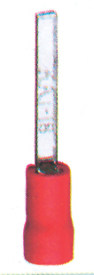 lalizas 70472 Pin Terminal, red, for 0,25-1,5mm2 wire (40 pcs)